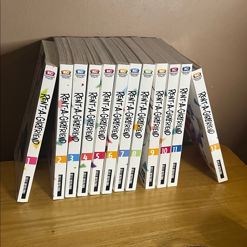 😄Anime Rent-A-Girlfriend series volumes 1-12